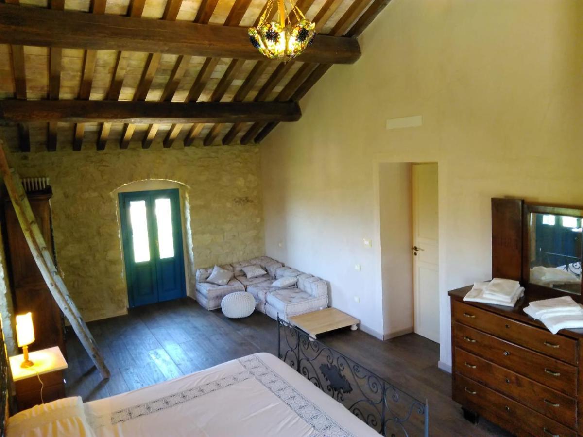 La Casa Dalle Finestre Blu Abbateggio 外观 照片